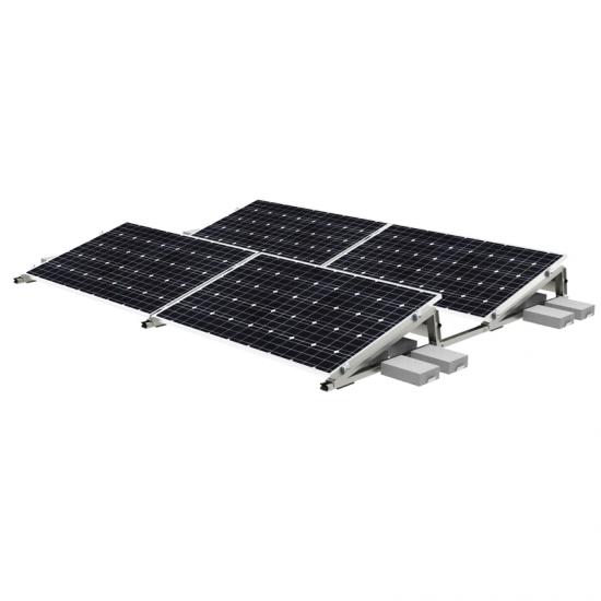 ballasted flat roof mounting