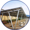 Montagem de garagem solar