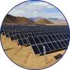 Suportes de montagem solar de solo